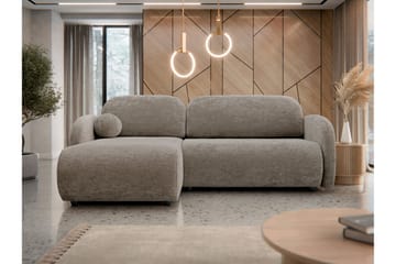 Carve Bäddsoffa m. Divan 2-sits - Beige - Möbler - Soffa - Bäddsoffa - Bäddsoffa divan