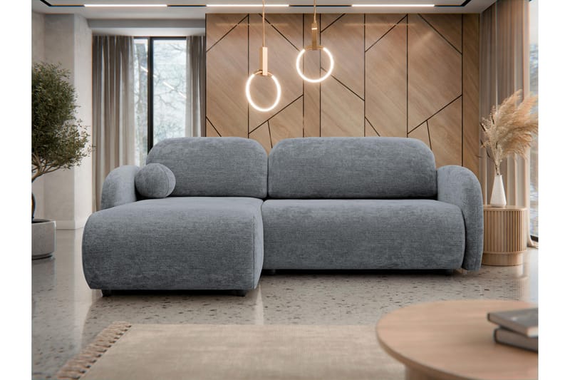 Carve Bäddsoffa m. Divan 2-sits - Grå - Möbler - Soffa - Bäddsoffa - Bäddsoffa divan