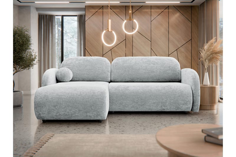 Carve Bäddsoffa m. Divan 2-sits - Grå - Möbler - Soffa - Bäddsoffa - Bäddsoffa divan
