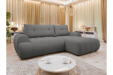 Ceibo Bäddsoffa med Divan 3-sits - Grå - Möbler - Soffa - Bäddsoffa - Bäddsoffa divan