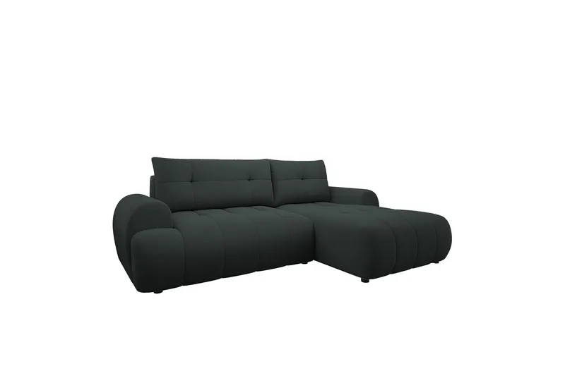 Ceibo Bäddsoffa med Divan 3-sits, Svart