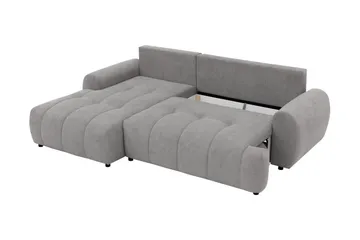 Ceibo Bäddsoffa med Divan 3-sits - Svart - Möbler - Soffa - Bäddsoffa - Bäddsoffa divan