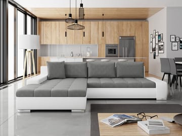 Cerys 4-sits Divansoffa Vänster - Möbler - Soffa - Bäddsoffa - Hörnbäddsoffa