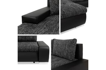 Cerys Bäddsoffa m. Divan 3-sits - Grön - Möbler - Soffa - Bäddsoffa - Bäddsoffa divan