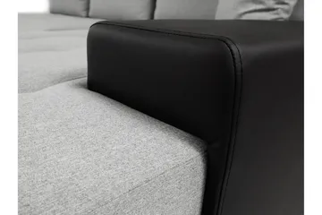 Cerys Bäddsoffa m. Divan 3-sits - Orange - Möbler - Soffa - Bäddsoffa - Bäddsoffa divan
