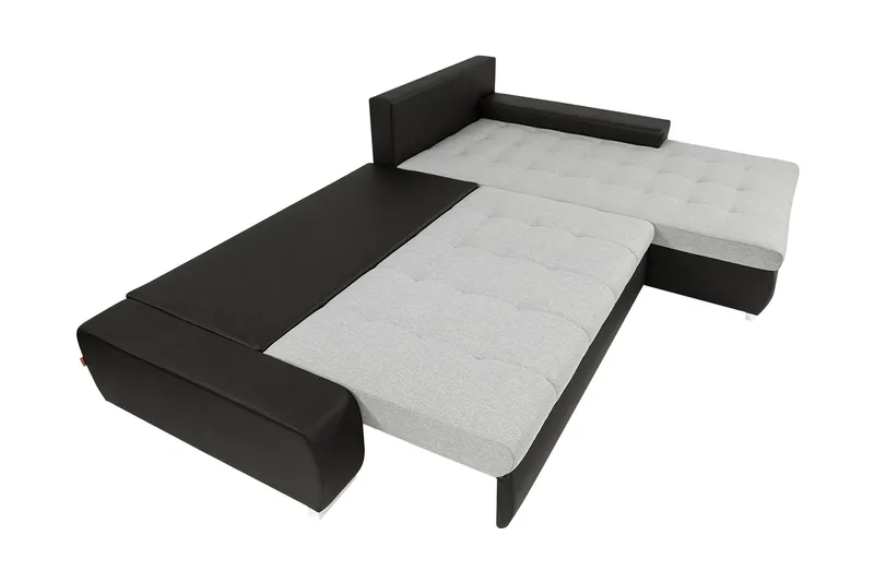 Cerys Bäddsoffa m. Divan 3-sits - Orange - Möbler - Soffa - Bäddsoffa - Bäddsoffa divan