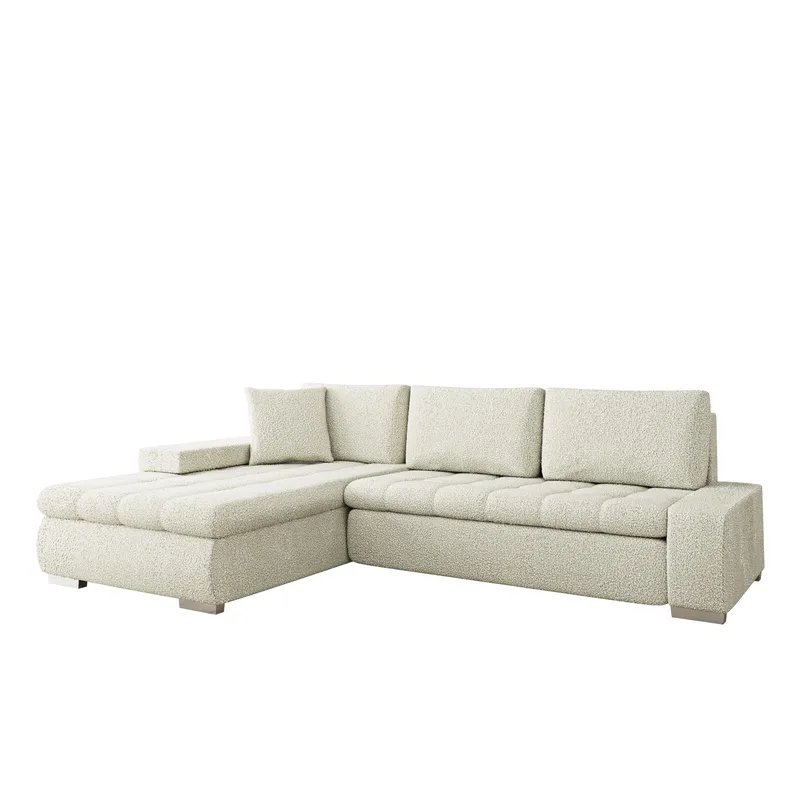 Cerys Bäddsoffa med Divan 4-sits, Beige