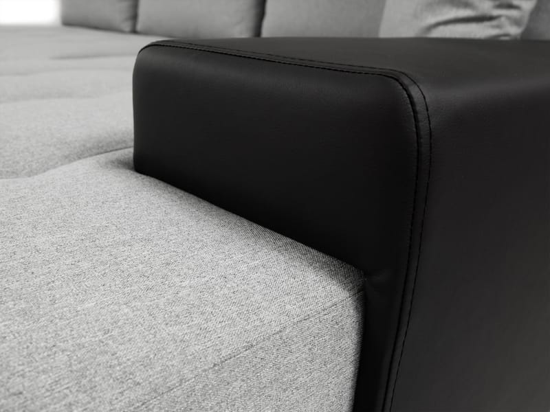 Cerys Bäddsoffa med Divan 4-sits - Beige - Möbler - Soffa - Bäddsoffa - Bäddsoffa divan