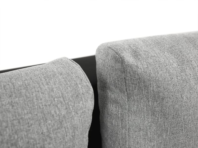 Cerys Bäddsoffa med Divan 4-sits - Grå - Möbler - Soffa - Bäddsoffa - Bäddsoffa divan