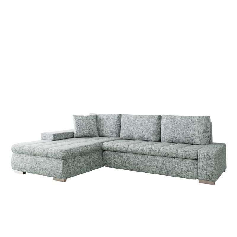 Cerys Bäddsoffa med Divan 4-sits - Grå - Möbler - Soffa - Bäddsoffa - Bäddsoffa divan