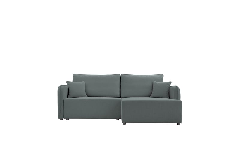 Chandru Bäddsoffa med Divan 3-sits - Grå - Möbler - Soffa - Bäddsoffa - Bäddsoffa divan