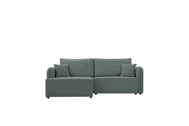 Chandru Bäddsoffa med Divan 3-sits - Grå - Möbler - Soffa - Bäddsoffa - Bäddsoffa divan