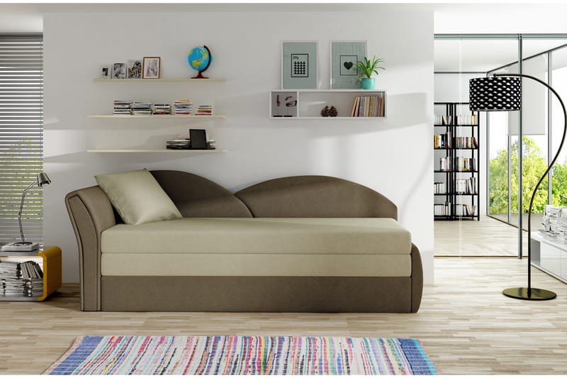 Chasidi Bäddsoffa, Beige/Brun