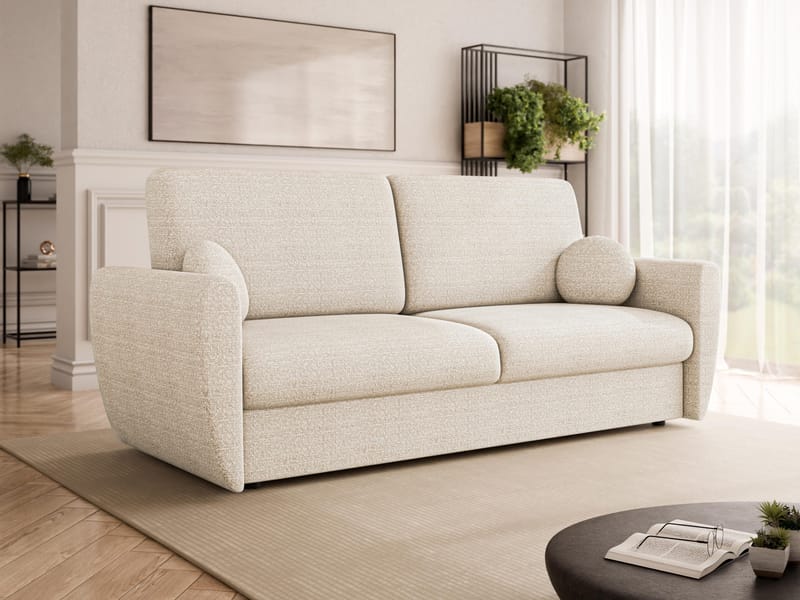 Chavez 3-sits Bäddsoffa - Beige - Möbler - Soffa - Bäddsoffa - 3 sits bäddsoffa