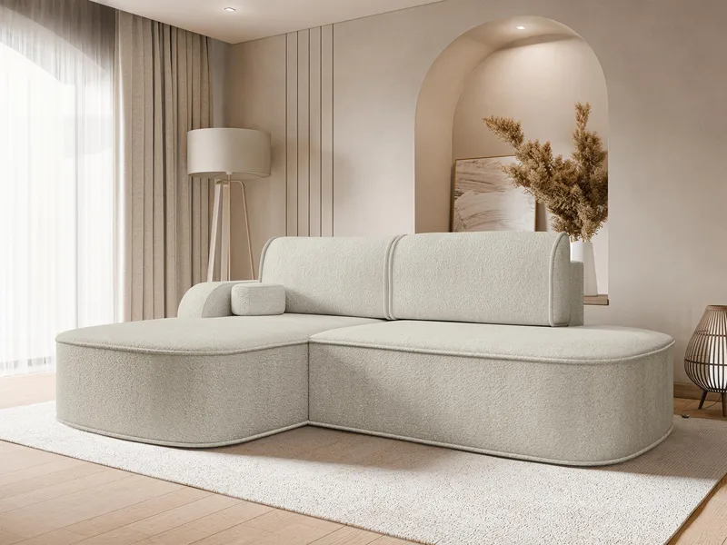Cinrel Bäddsoffa med Divan 3-sits - Beige - Möbler - Soffa - Bäddsoffa - Bäddsoffa divan