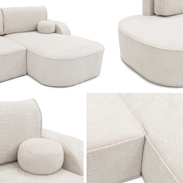 Cinrel Bäddsoffa med Divan 3-sits - Beige - Möbler - Soffa - Bäddsoffa - Bäddsoffa divan