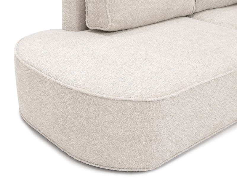 Cinrel Bäddsoffa med Divan 3-sits - Beige - Möbler - Soffa - Bäddsoffa - Bäddsoffa divan