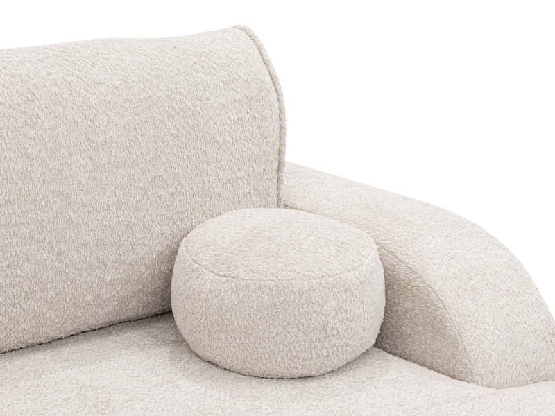 Cinrel Bäddsoffa med Divan 3-sits - Beige - Möbler - Soffa - Bäddsoffa - Bäddsoffa divan