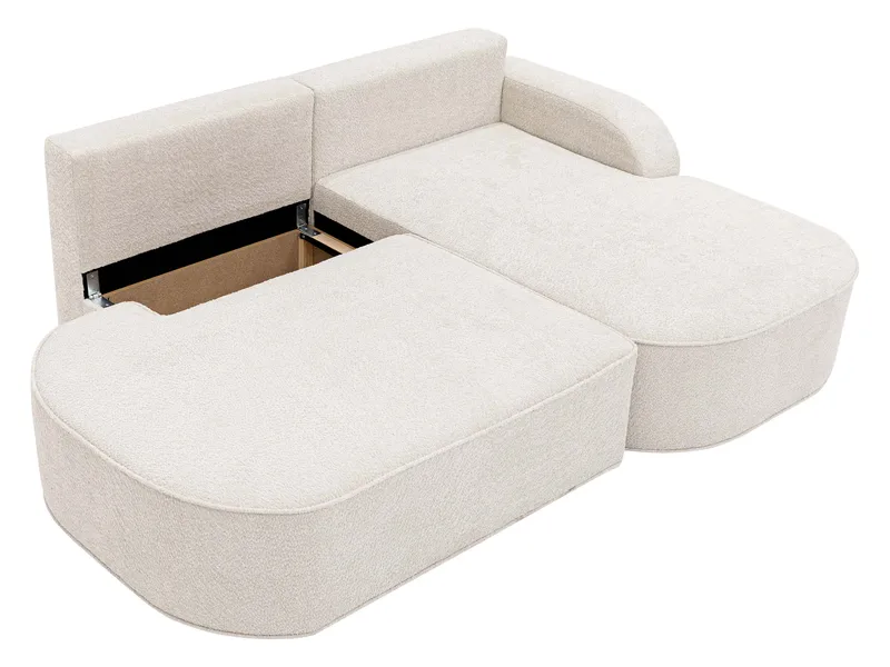 Cinrel Bäddsoffa med Divan 3-sits - Rosa - Möbler - Soffa - Bäddsoffa - Bäddsoffa divan