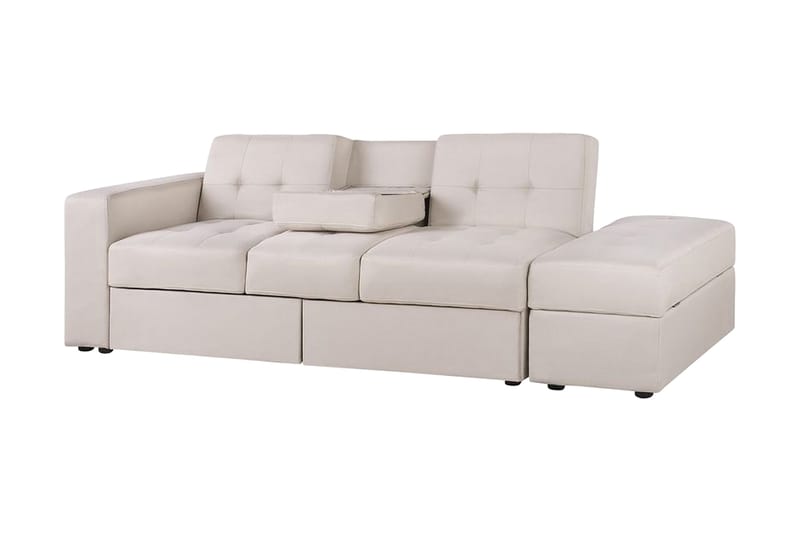 Citlalic Bäddsoffa - Beige - Möbler - Soffa - Bäddsoffa - 3 sits bäddsoffa