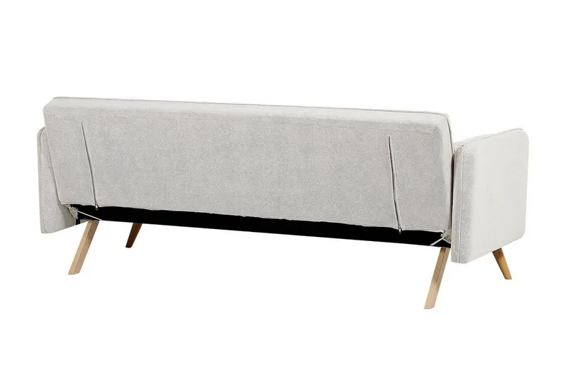 Clem Bäddsoffa 3-sits - Grå/Ljust trä - Möbler - Soffa - Bäddsoffa - 3 sits bäddsoffa