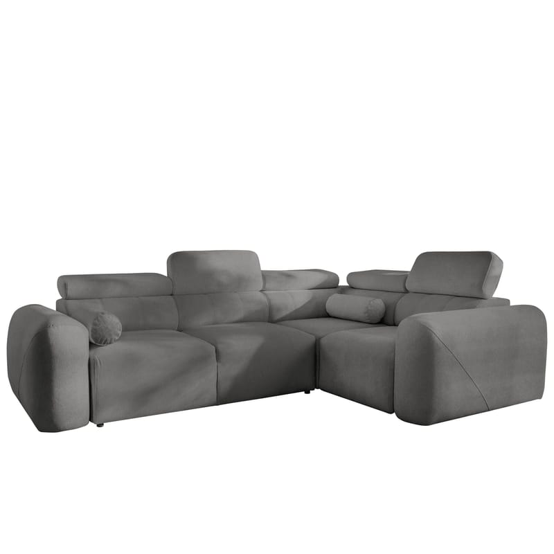 Clement 4-sits Hörnbäddsoffa Högervänd - mörkgrå - Möbler - Soffa - Bäddsoffa - Hörnbäddsoffa