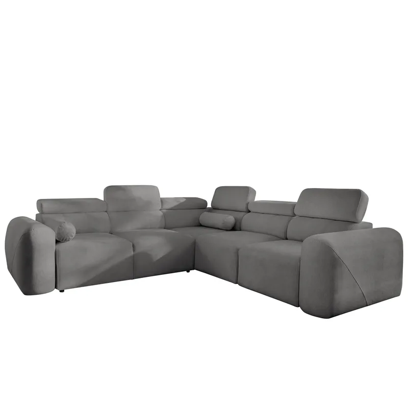 Clement 5-sits Hörnbäddsoffa Högervänd - mörkgrå - Möbler - Soffa - Bäddsoffa - Hörnbäddsoffa