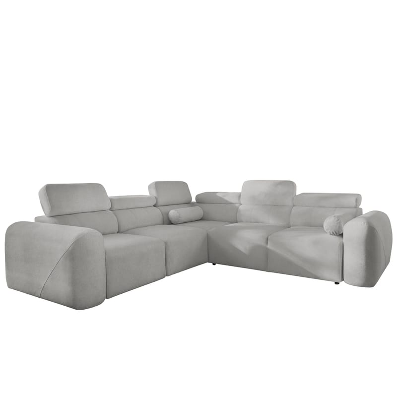 Clement 5-sits Hörnbäddsoffa Vänstervänd, ljusgrå