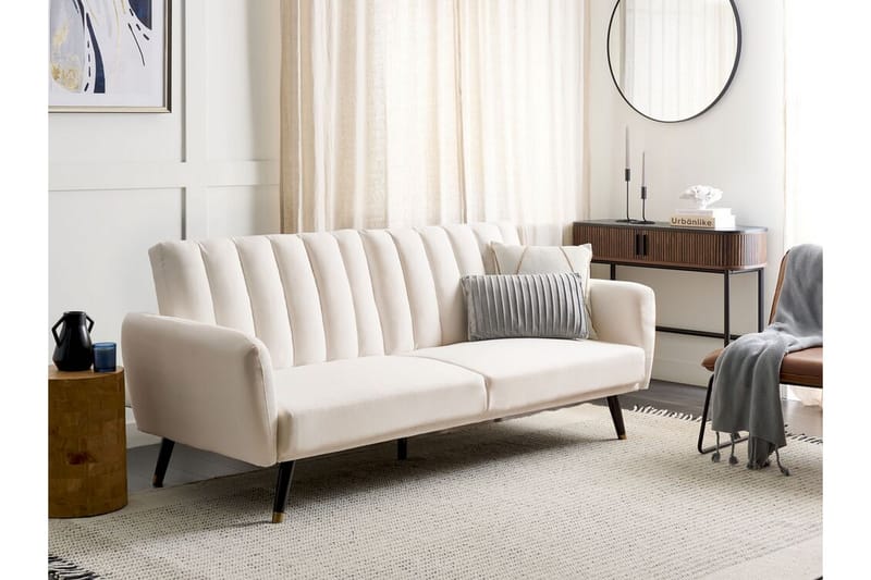 Debrina Bäddsoffa 3-sits - Beige - Möbler - Soffa - Bäddsoffa - 3 sits bäddsoffa