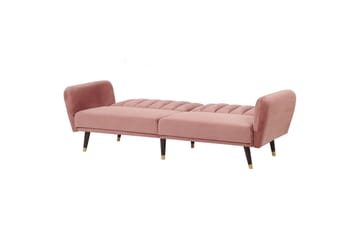 Debrina Bäddsoffa 3-sits - Rosa - Möbler - Soffa - Bäddsoffa - 3 sits bäddsoffa
