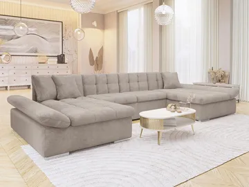 Dewitt 5-sits U-Bäddsoffa med förvaring - Möbler - Soffa - Bäddsoffa - Hörnbäddsoffa