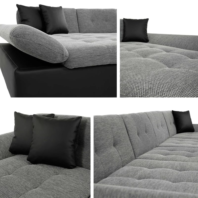 Dewitt 5-sits U-Bäddsoffa med förvaring - Möbler - Soffa - Bäddsoffa - Hörnbäddsoffa