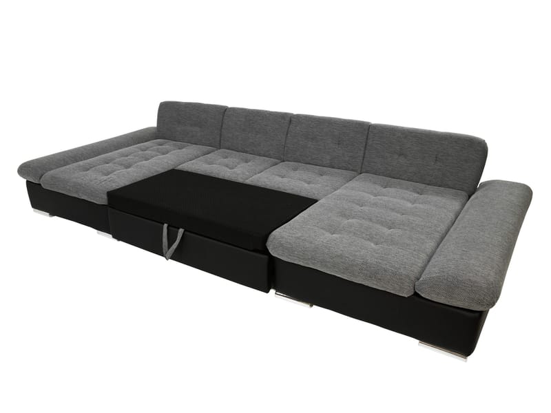 Dewitt 5-sits U-Bäddsoffa med förvaring - Möbler - Soffa - Bäddsoffa - Hörnbäddsoffa