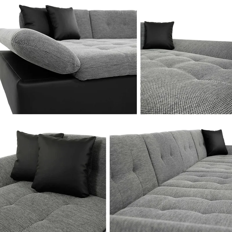 Dewitt Bäddsoffa Dubbeldivan 5-sits - Brun - Möbler - Soffa - Bäddsoffa - U bäddsoffa