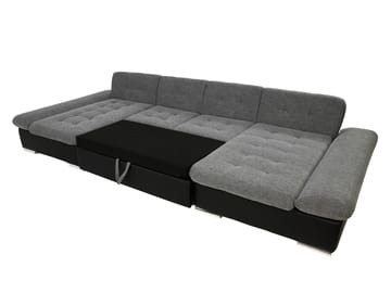 Dewitt Bäddsoffa Dubbeldivan 5-sits - Brun - Möbler - Soffa - Bäddsoffa - U bäddsoffa