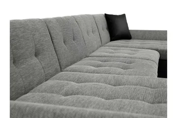 Dewitt B äddsoffa Dubbeldivan 5-sits - Grå - Möbler - Soffa - Bäddsoffa - U bäddsoffa