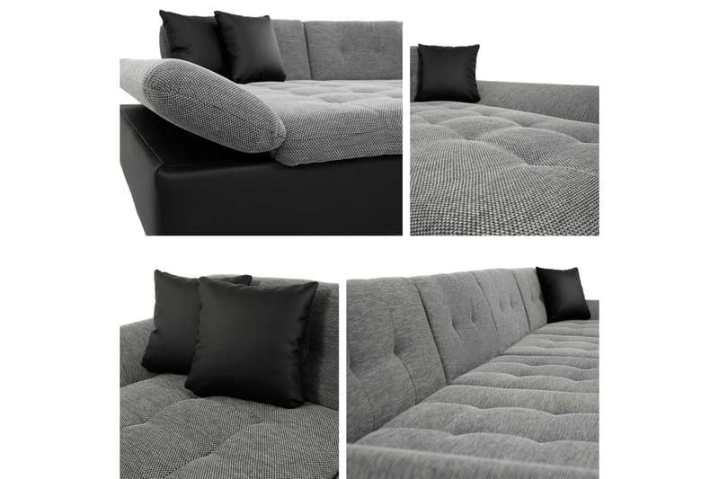 Dewitt Bäddsoffa Dubbeldivan 5-sits - Marinblå - Möbler - Soffa - Bäddsoffa - U bäddsoffa