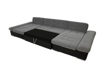 Dewitt Bäddsoffa Dubbeldivan 5-sits - Svart - Möbler - Soffa - Bäddsoffa - Bäddsoffa divan