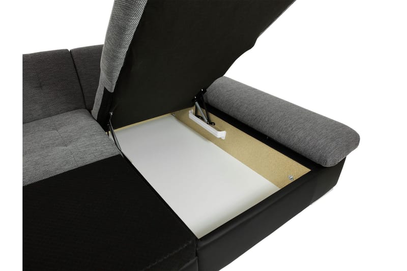 Dewitt Bäddsoffa Dubbeldivan 5-sits - Svart - Möbler - Soffa - Bäddsoffa - Bäddsoffa divan