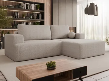 Deylor 3-sits Bäddsoffa med divan och förvaring - Möbler - Soffa - Bäddsoffa - Hörnbäddsoffa