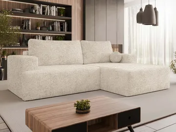 Deylor 3-sits Bäddsoffa med divan - Möbler - Soffa - Bäddsoffa - Hörnbäddsoffa