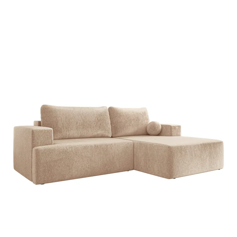 Deylor Bäddsoffa med Divan 3-sits, Beige
