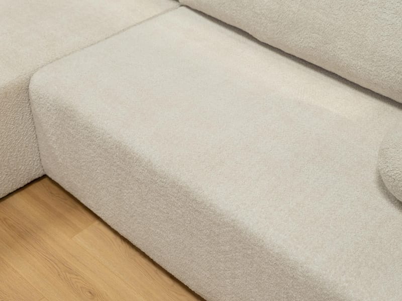 Deylor Bäddsoffa med Divan 3-sits - Beige - Möbler - Soffa - Bäddsoffa - Bäddsoffa divan