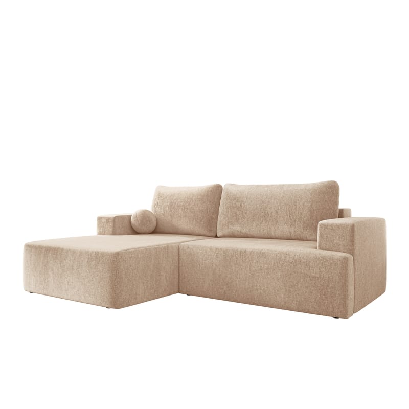 Deylor Bäddsoffa med Divan 3-sits - Beige - Möbler - Soffa - Bäddsoffa - Bäddsoffa divan