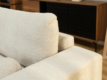 Deylor Bäddsoffa med Divan 3-sits - Grå - Möbler - Soffa - Bäddsoffa - Bäddsoffa divan