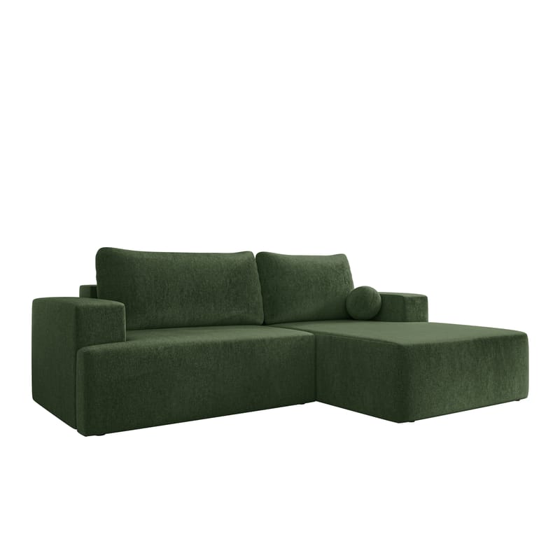 Deylor Bäddsoffa med Divan 3-sits - Grön - Möbler - Soffa - Bäddsoffa - Bäddsoffa divan