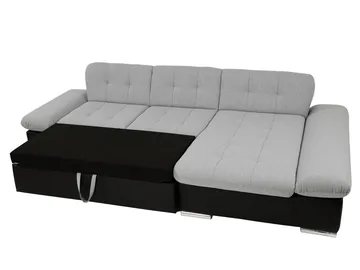 Djerra 3-sits Bäddsoffa med divan och förvaring - Möbler - Soffa - Bäddsoffa - Hörnbäddsoffa