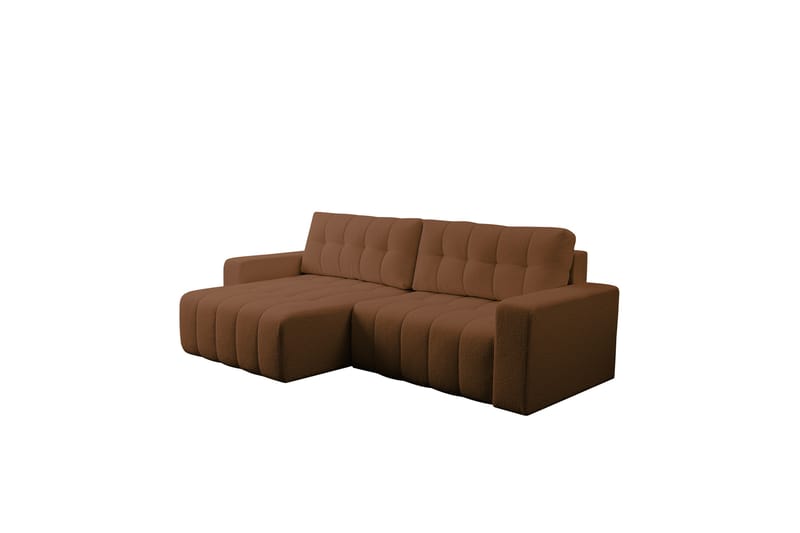 Doryn Bäddsoffa med Divan 3-sits - Brun - Möbler - Soffa - Bäddsoffa - Bäddsoffa divan