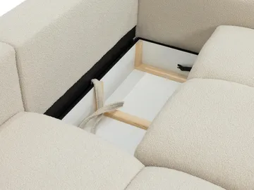 Durven Bäddsoffa 3-sits - Beige - Möbler - Soffa - Bäddsoffa - 3 sits bäddsoffa