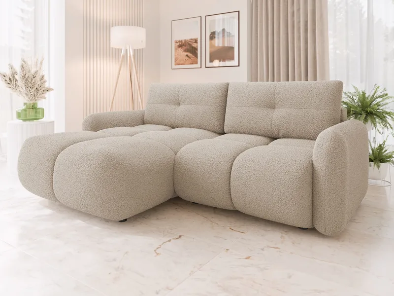 Durven Bäddsoffa 3-sits - Beige - Möbler - Soffa - Bäddsoffa - 3 sits bäddsoffa